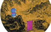 中国の古い絵画の世界にドラえもんが「タイムスリップ」