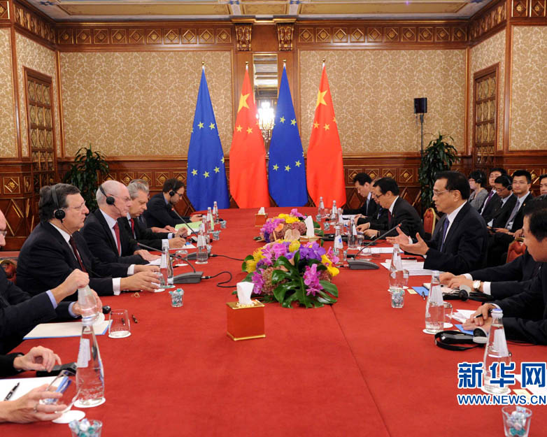 李克強総理「EUは中国最大の貿易パートナー」