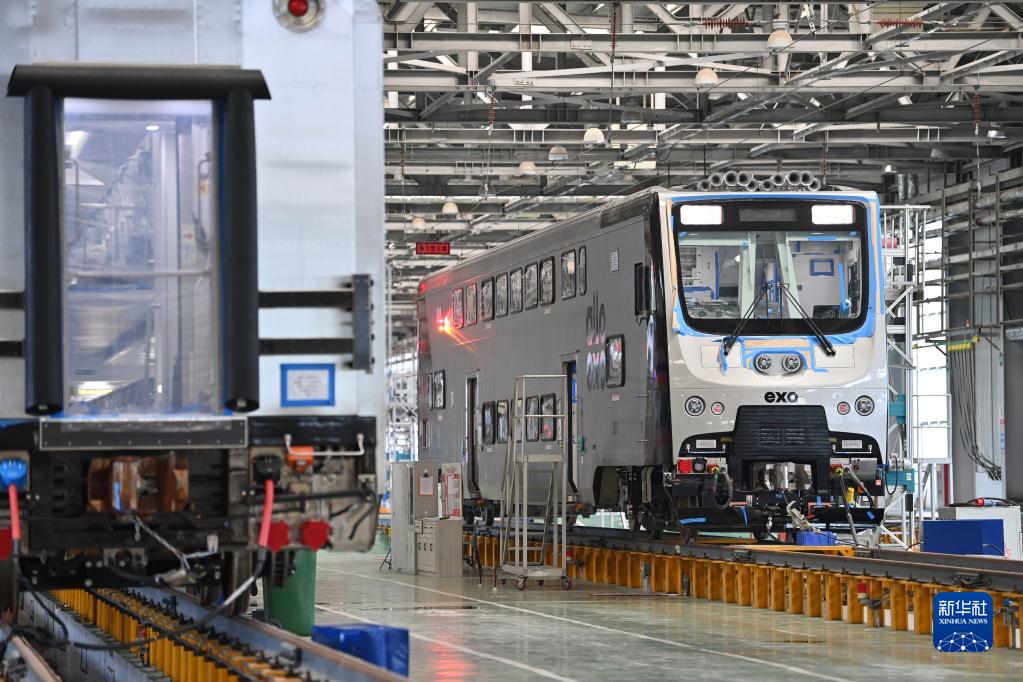 北米輸出用都市間鉄道車両の製造基地を訪ねて　天津
