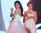 林志玲が上海でイベントに出席　美しいドレス姿を披露